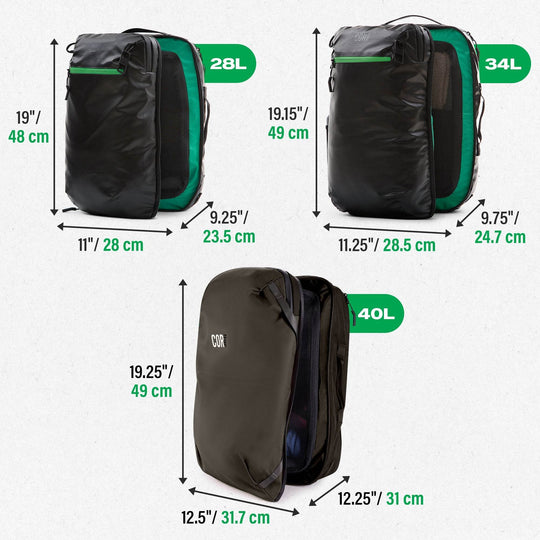 The Island Hopper Travel Backpack 28L - One Revolver Surfboards