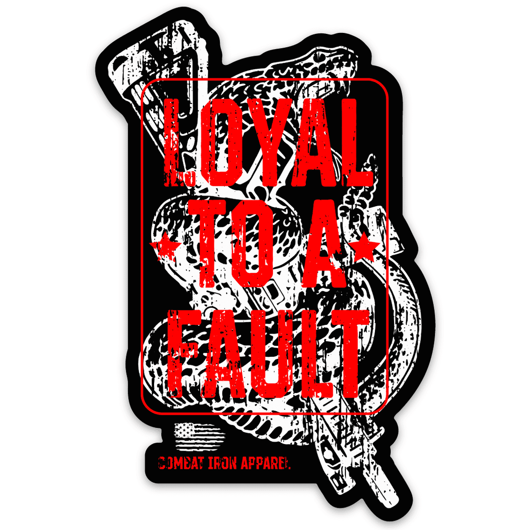 One Revolver Surfboards - LOYAL TO A FAULT DECAL DECAL