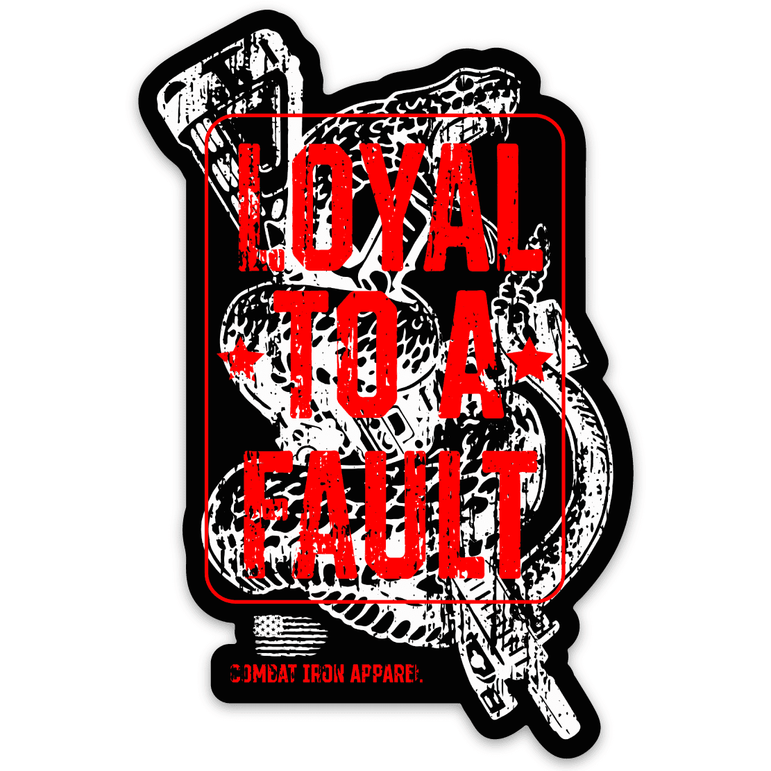One Revolver Surfboards - LOYAL TO A FAULT DECAL DECAL