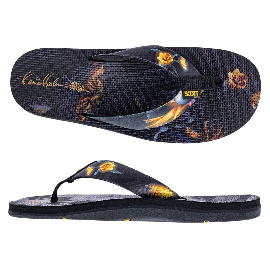 KAMEA KANE LAVA (No. 4107) - Hawaiian Designer Collaboration - Sandals - One Revolver Surfboards