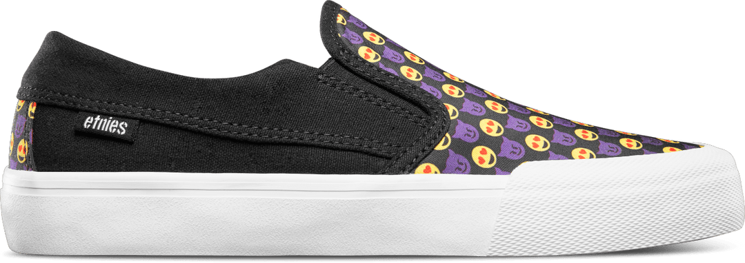 Etnies Langston Womens Black/Yellow/Black Slip Skate Shoes - One Revolver Surfboards