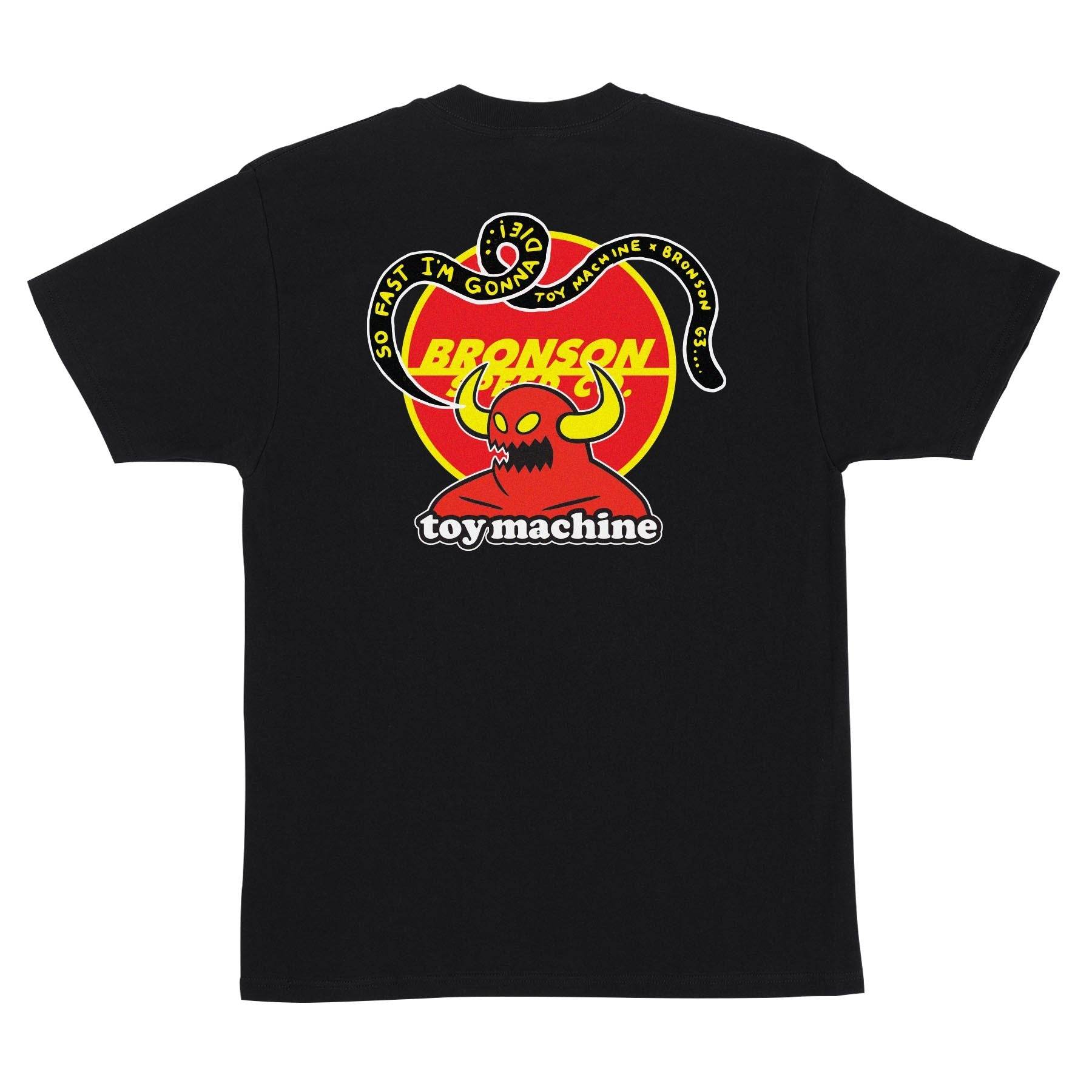 BRONSON X TOY MACHINE HEAVYWEIGHT T-SHIRT - One Revolver Surfboards