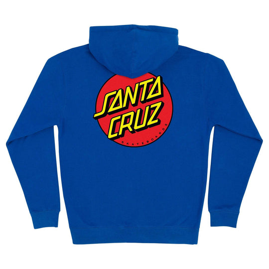 Santa Cruz Classic Dot Zip Up Heavyweight Hooded Sweatshirt - One Revolver Surfboards