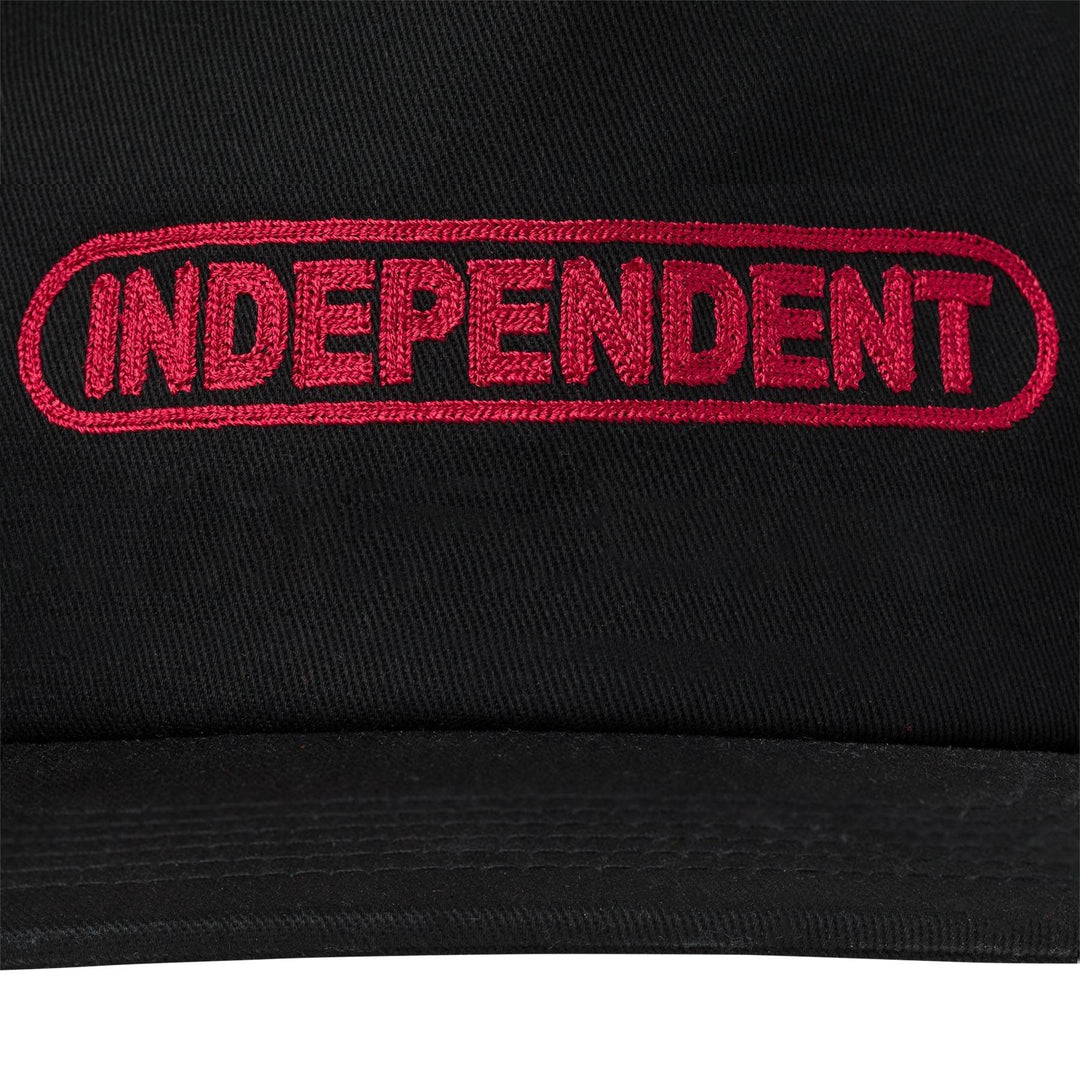 Independent Baseplate Snapback Mid Profile Hat - One Revolver Surfboards
