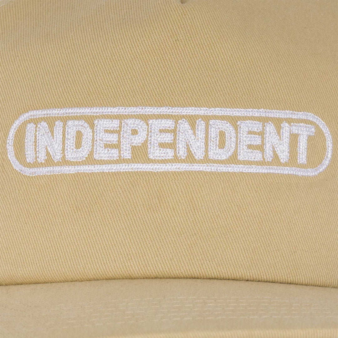 Independent Baseplate Snapback Mid Profile Hat - One Revolver Surfboards