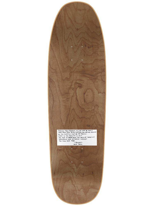New Deal Mike Vallely Alien Brown [Autographed] Skateboard Deck - One Revolver Surfboards