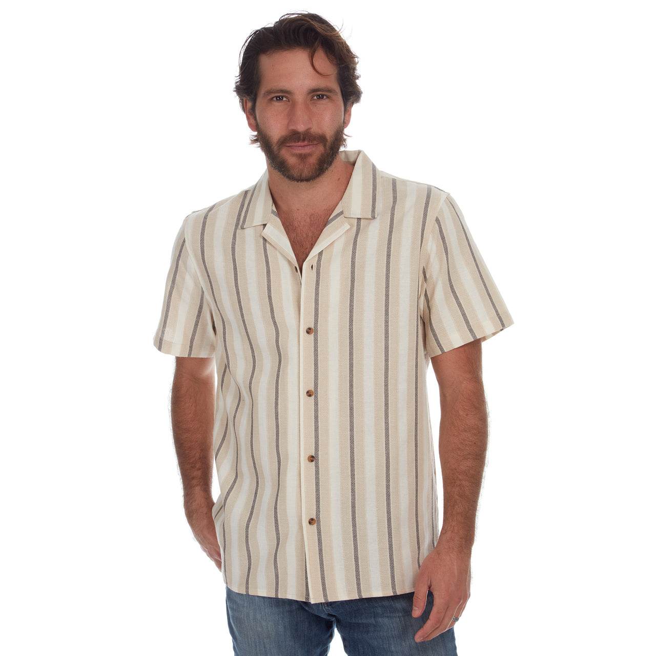 Sawyer Textured Resort Shirt - One Revolver Surfboards