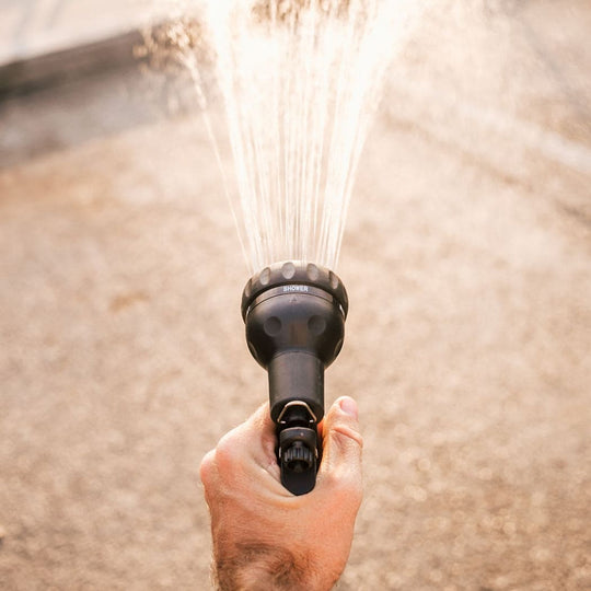 BeachBox Portable Outdoor Shower Tank - Play Dirty / Black