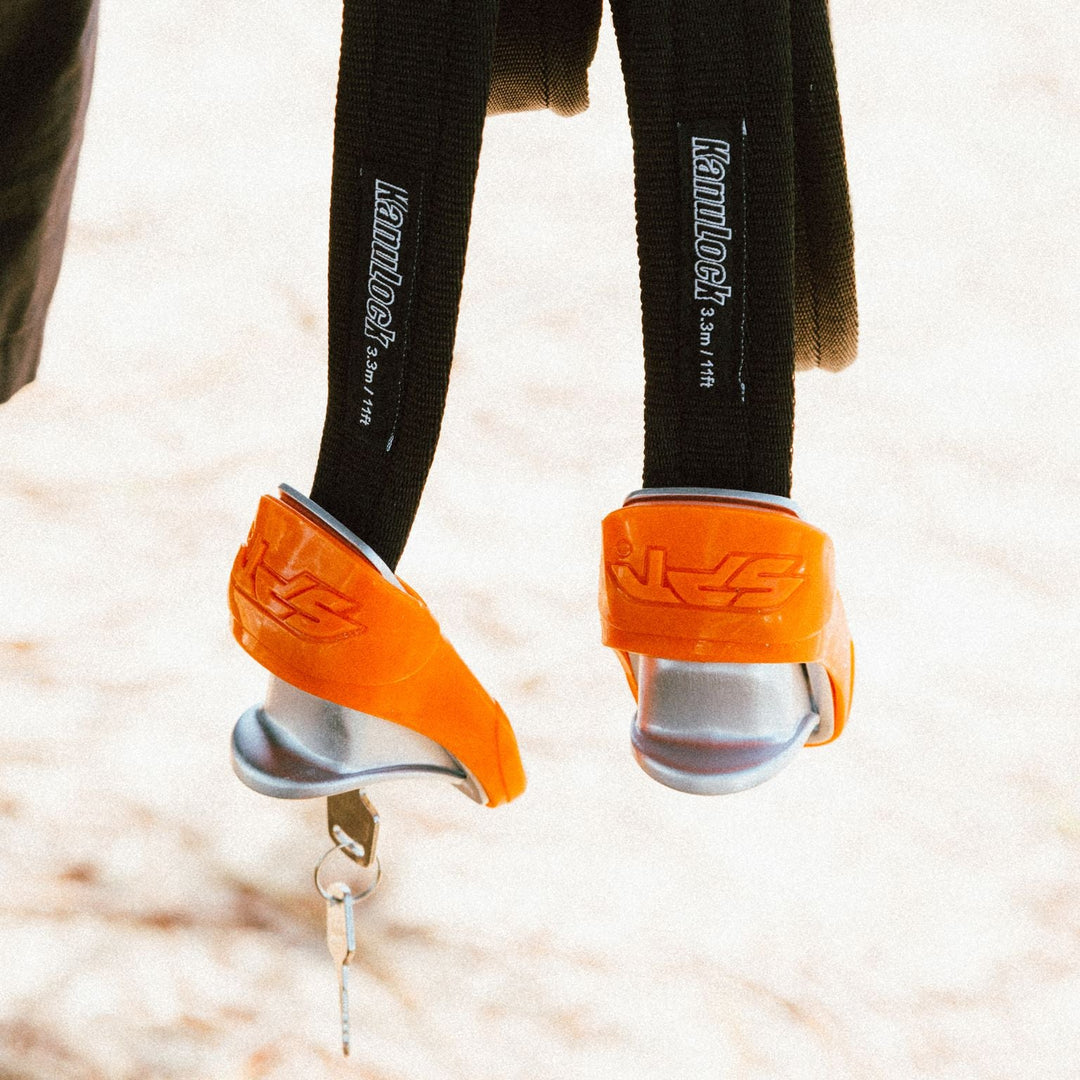 KanuLock 2.5m / 8FT Lockable Tie-Down Straps