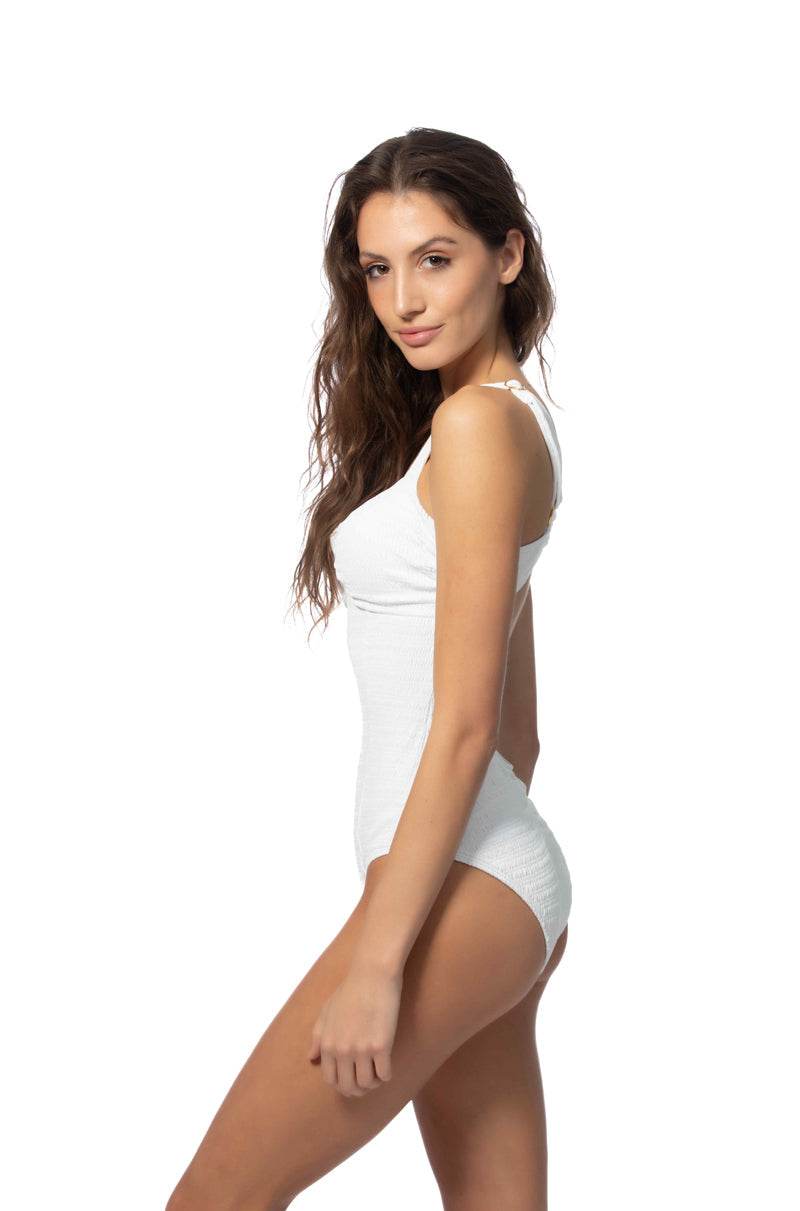 TEXTURED SOLID ONE PIECE SWIMSUIT - One Revolver Surfboards
