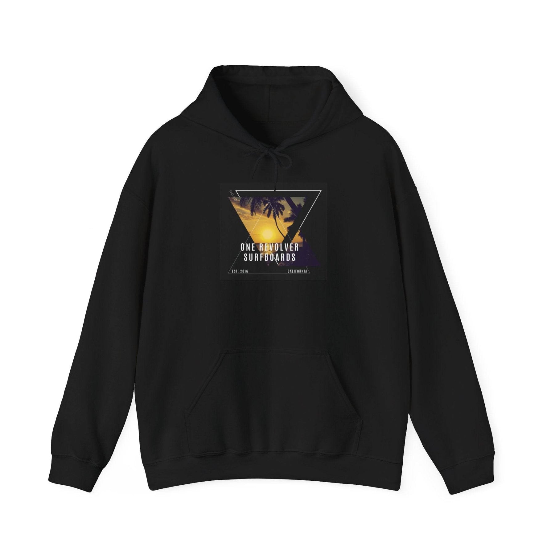 One Revolver Sunset Hoodie – Unisex Heavy Blend Surf Sweatshirt - One Revolver Surfboards