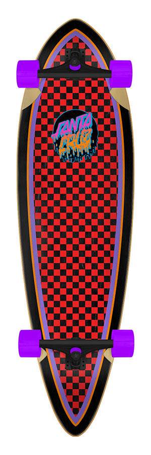 Santa Cruz Rad Dot Pintail Cruzer Complete Skateboard 9.2 x 33 - One Revolver Surfboards