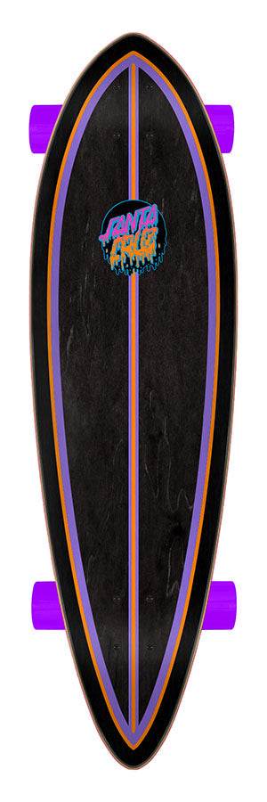 Santa Cruz Rad Dot Pintail Cruzer Complete Skateboard 9.2 x 33 - One Revolver Surfboards