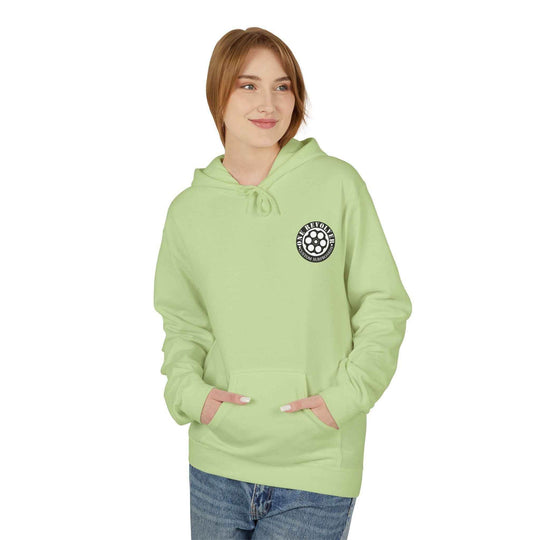 Smile Hoodie by One Revolver Surfboards – Unisex Midweight Fleece for Surf & Street - One Revolver Surfboards