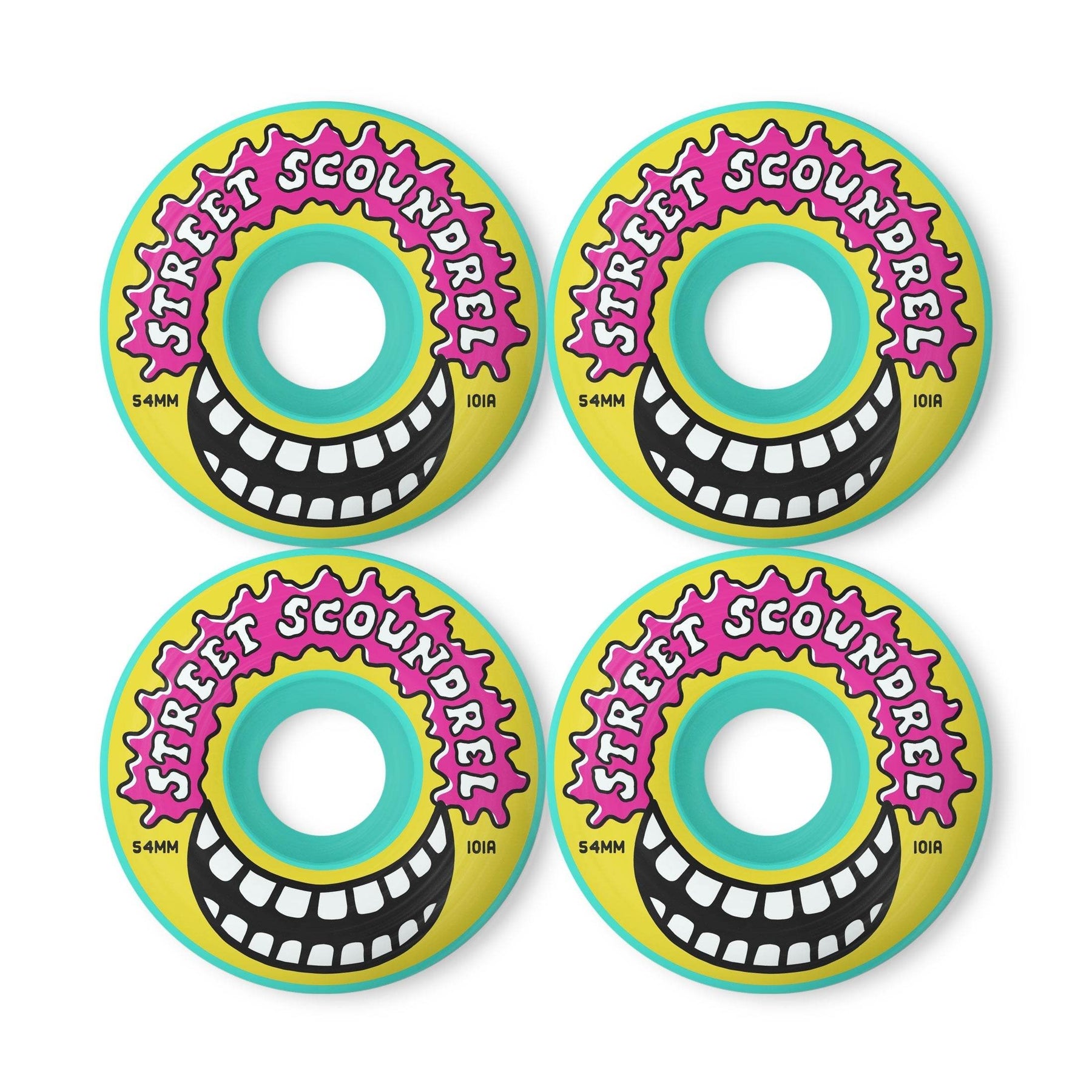 Street Plant 54mm Street Scoundrels Skateboard Wheels - One Revolver Surfboards