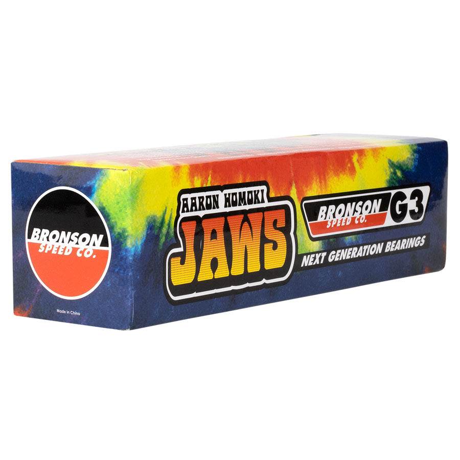 Bronson Speed Co. Aaron Jaws Homoki Pro G3 Skateboard Bearings (set of 8) - One Revolver Surfboards