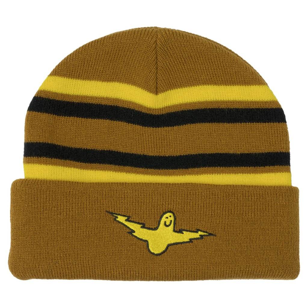 KROOKED BIRD LIGHTNING BEANIE (TAN) - One Revolver Surfboards