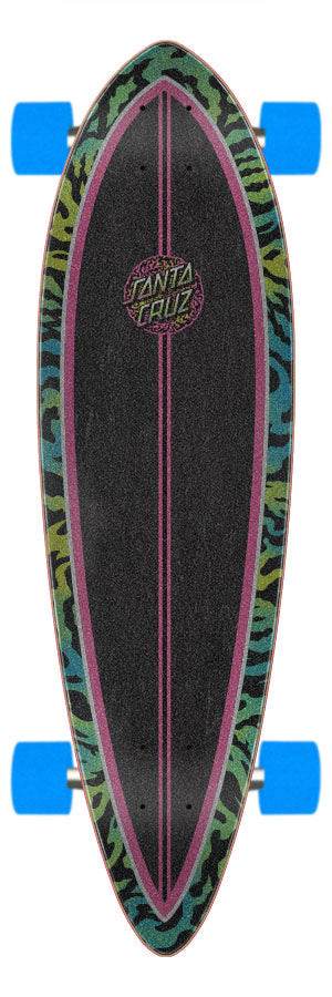 Santa Cruz Obscure Dot Cruzer Pintail Complete Skateboard 9.2 x 33 - One Revolver Surfboards