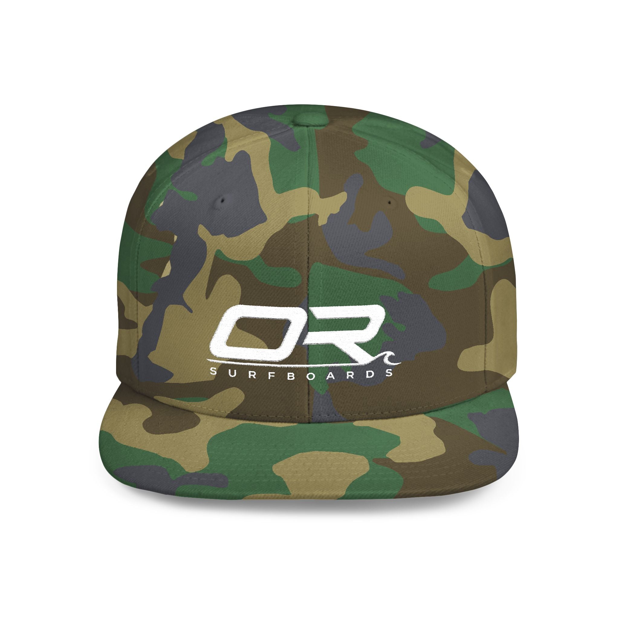 One Revolver Surfboards - One Revolver Surfboards Embroidered Flat Bill Snapback Hat Hats