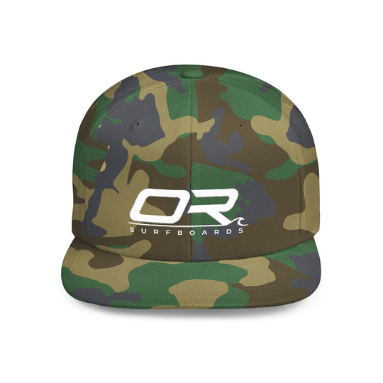One Revolver Surfboards - One Revolver Surfboards Embroidered Flat Bill Snapback Hat Hats