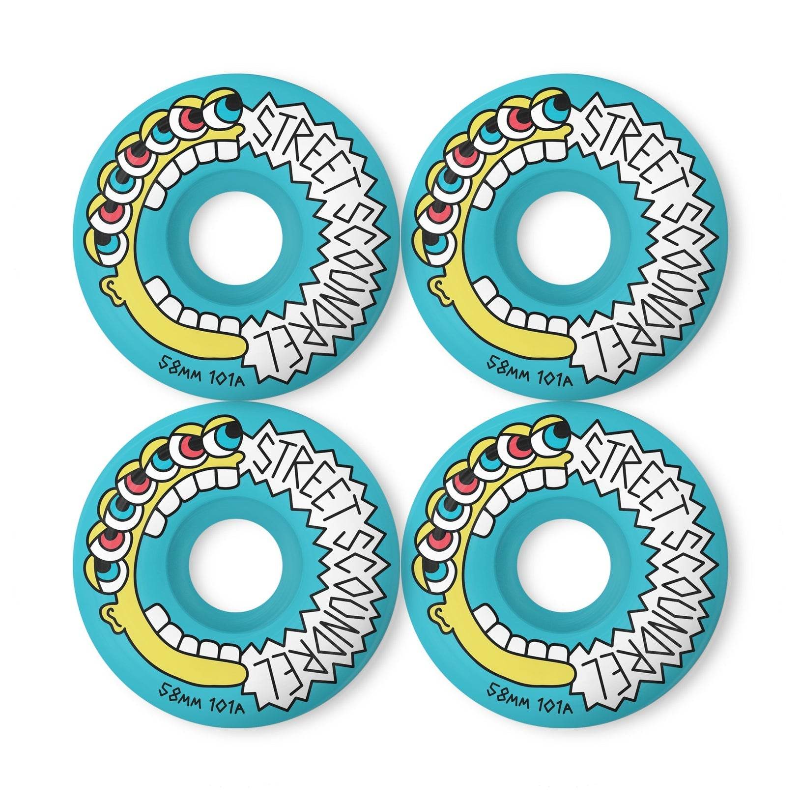Street Plant 58mm Street Scoundrels Skateboard Wheels - One Revolver Surfboards