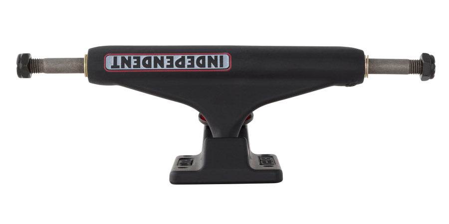 Independent Stage 11 Bar Flat Black Skateboard Trucks - One Revolver Surfboards