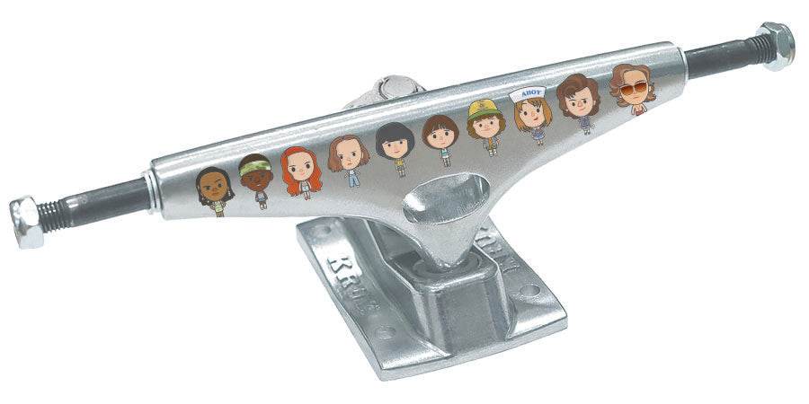 Krux x Stranger Things Crew Silver Standard Skateboard Trucks - One Revolver Surfboards