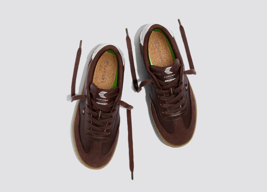 TOCA Diamond Leather Coffee Brown Suede Brown