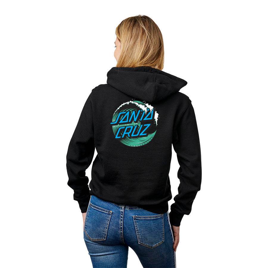 Santa Cruz Wave Dot P/O Womens Hooded Sweatshirt - One Revolver Surfboards