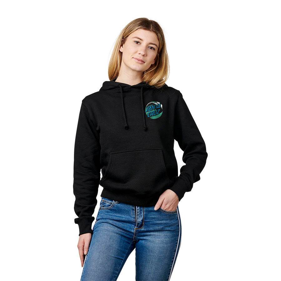 Santa Cruz Wave Dot P/O Womens Hooded Sweatshirt - One Revolver Surfboards