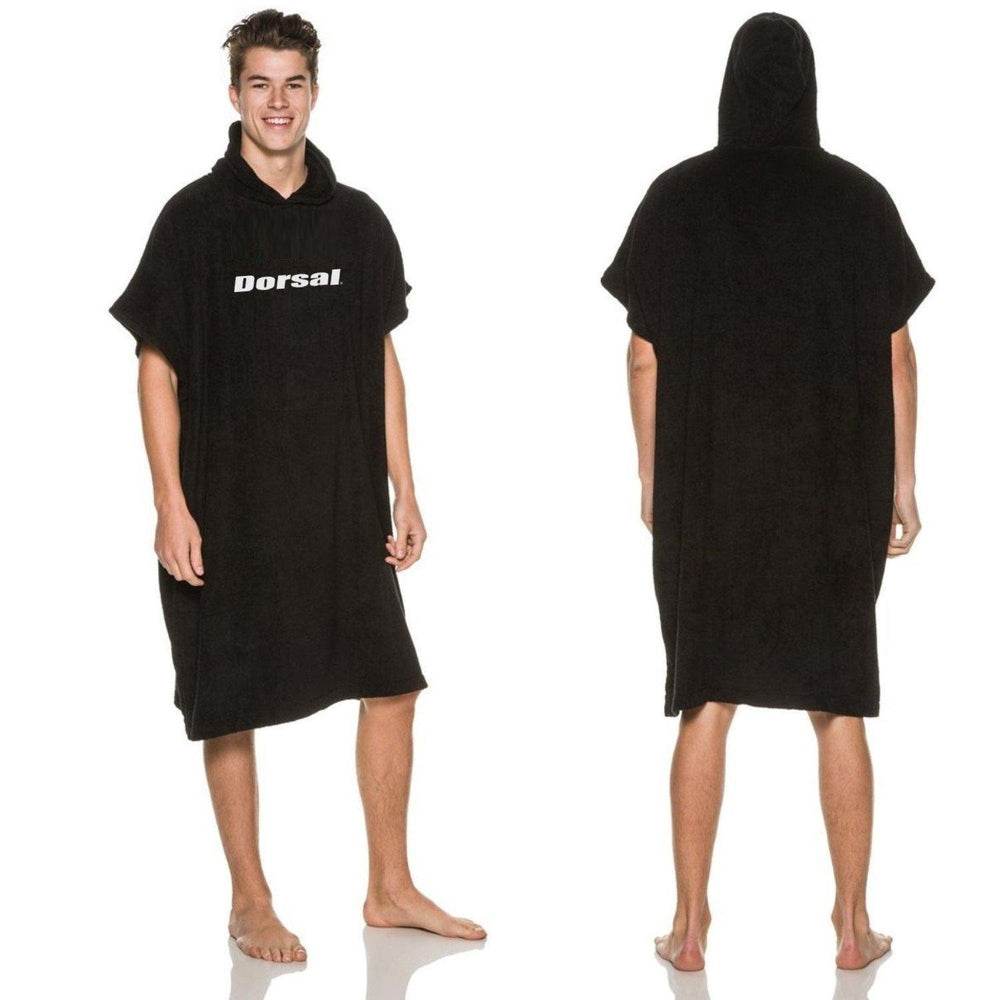 DORSAL Thick Microfiber Surf Poncho Robe for Wetsuit Changing Towel - One Revolver Surfboards