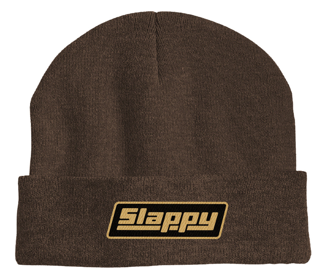 SLAPPY "OG LOGO" ROLL UP BEANIE - One Revolver Surfboards