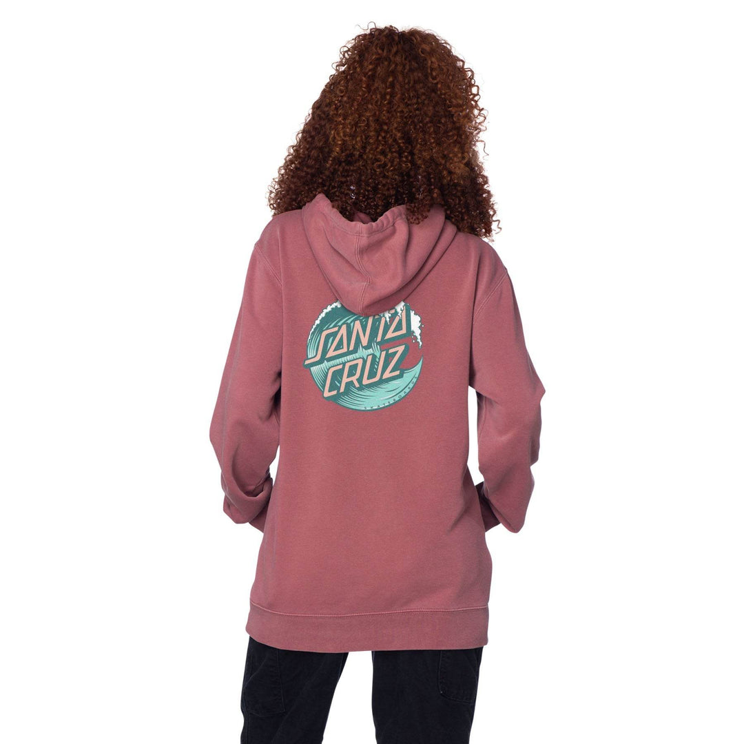 Santa Cruz Wave Dot P/O Womens Hooded Sweatshirt - One Revolver Surfboards