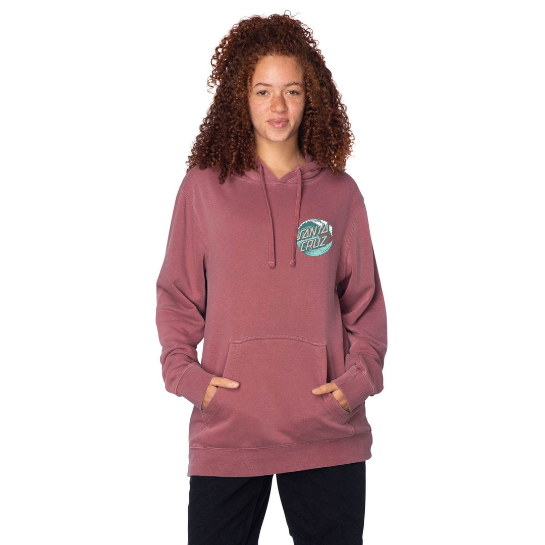 Santa Cruz Wave Dot P/O Womens Hooded Sweatshirt - One Revolver Surfboards