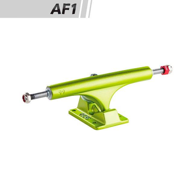 ACE AF1 SATIN LIME SKATEBOARD TRUCKS - One Revolver Surfboards