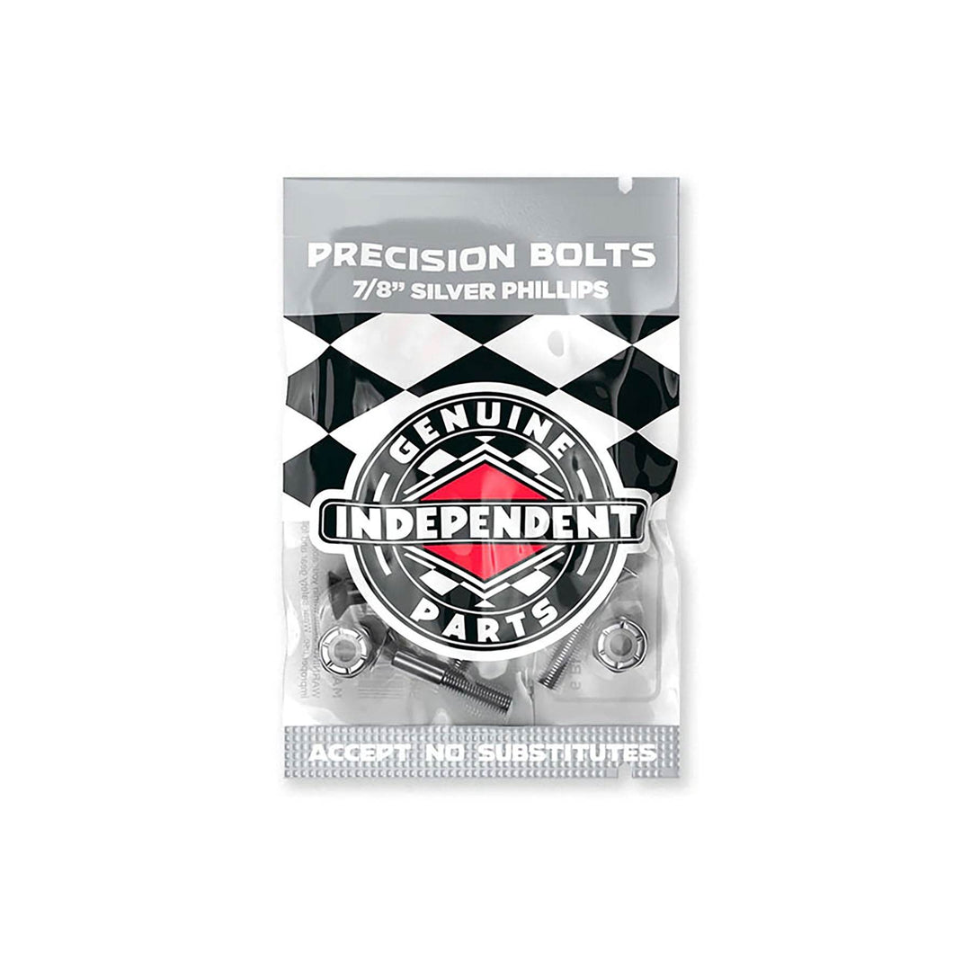 Independent Truck Co. Genuine Parts 7/8 Black/Silver Phillips Skateboard Mounting Hardware - One Revolver Surfboards