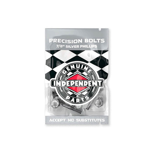 Independent Truck Co. Genuine Parts 7/8 Black/Silver Phillips Skateboard Mounting Hardware - One Revolver Surfboards