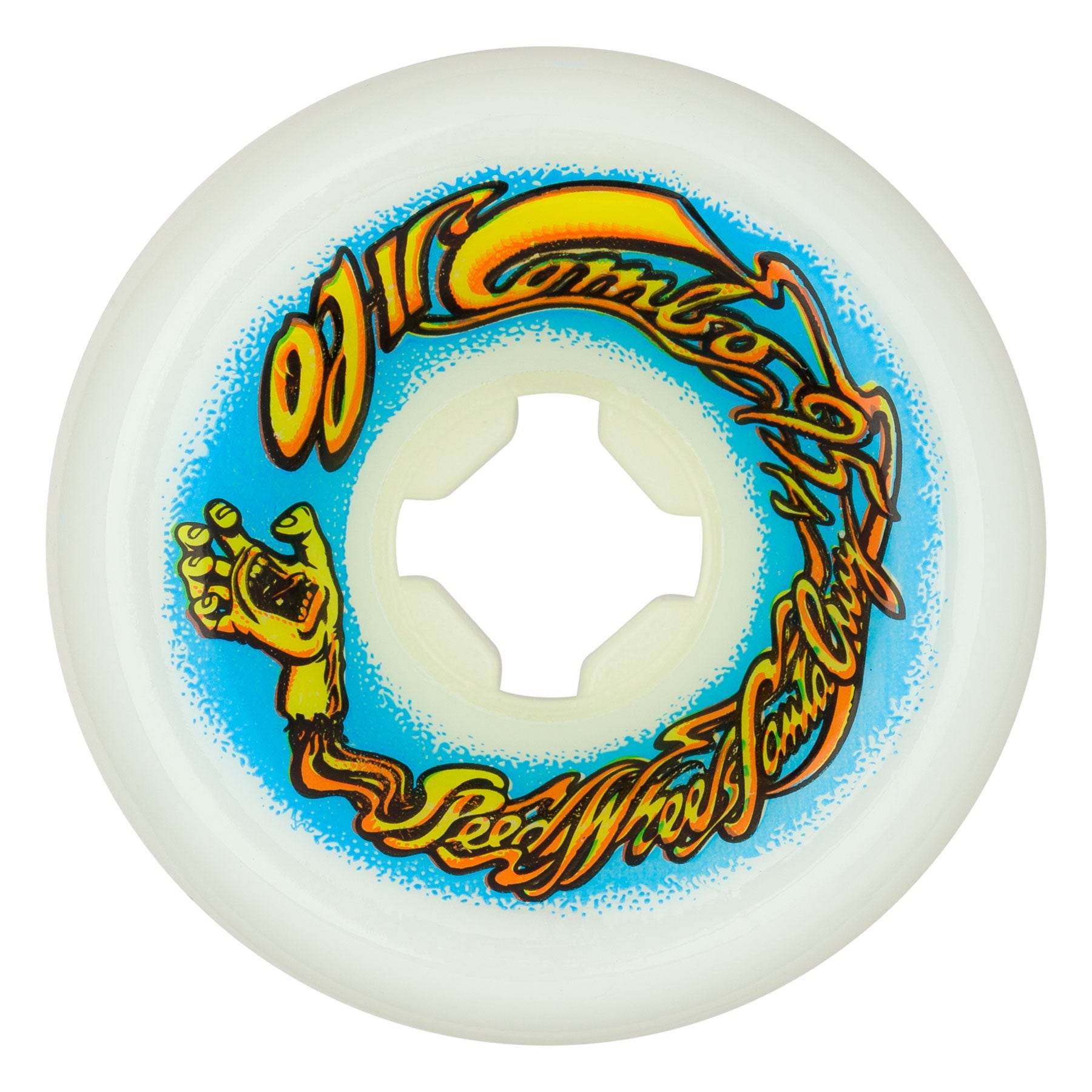 OJ II Original Combos 95a 60mm White Skateboard Wheels - One Revolver Surfboards