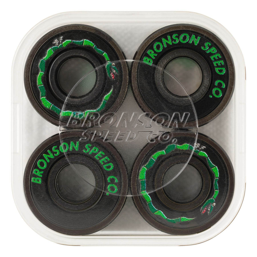 Bronson Speed Co. Breana Geering Pro G3 Skateboard Bearings (set of 8) - One Revolver Surfboards