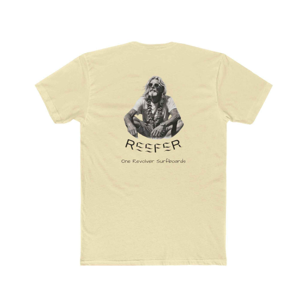 Reefer Unisex Surf T-Shirt – Laid-Back Cotton Crew with Chill Vibes - One Revolver Surfboards