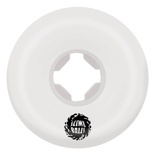 Slime Balls Mike Giant Speed Balls White 56mm 99a Skateboard Wheels - One Revolver Surfboards