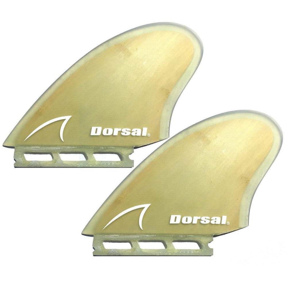 DORSAL Surfboard Fin Keel Twin 2 Set Future Compatible - One Revolver Surfboards