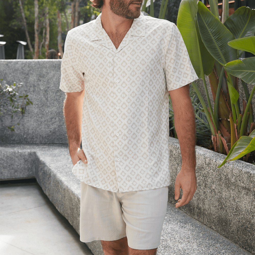 Harry Linen Cotton Short - One Revolver Surfboards