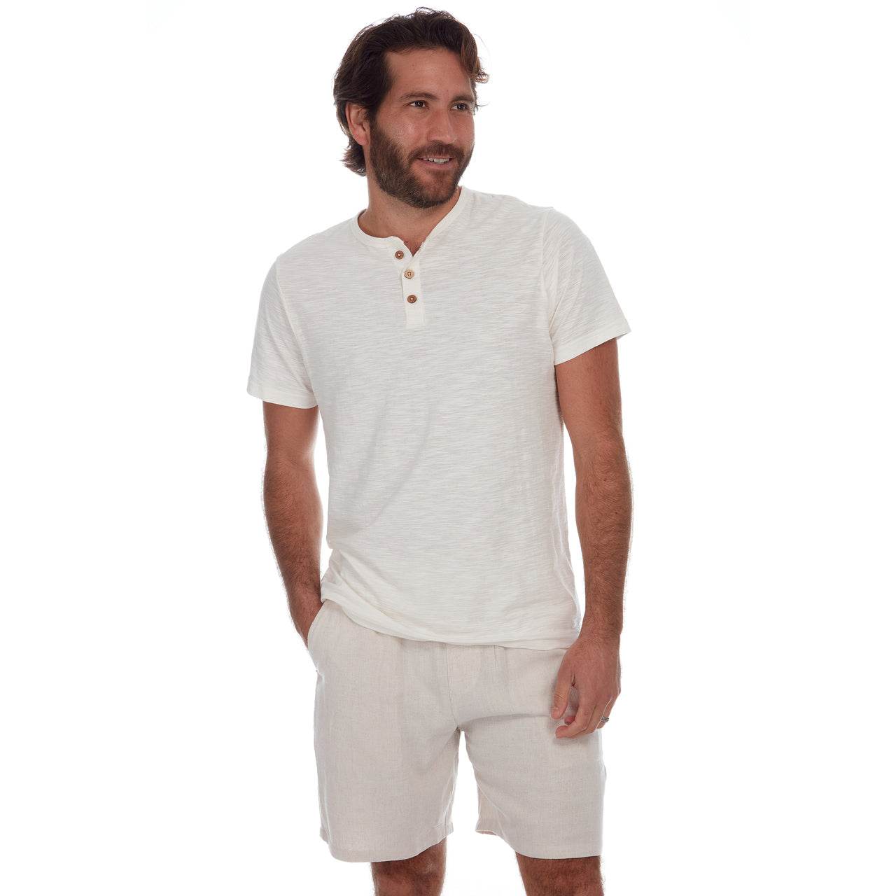 Harry Linen Cotton Short - One Revolver Surfboards