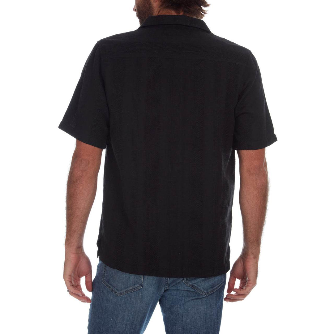 Luis Vertical Stripe Jacquard Shirt - One Revolver Surfboards