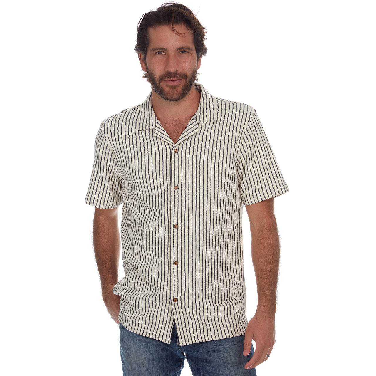 Aldo Striped Shirt - One Revolver Surfboards