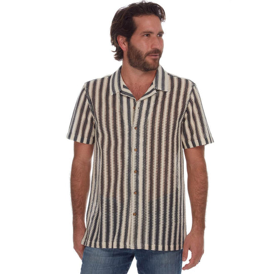 Rodney Textured Resort Knit Shirt - One Revolver Surfboards