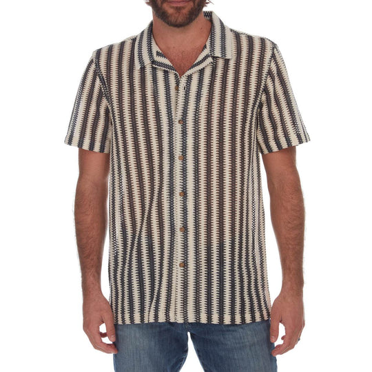 Rodney Textured Resort Knit Shirt - One Revolver Surfboards