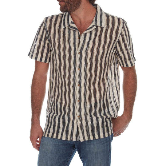 Rodney Textured Resort Knit Shirt - One Revolver Surfboards