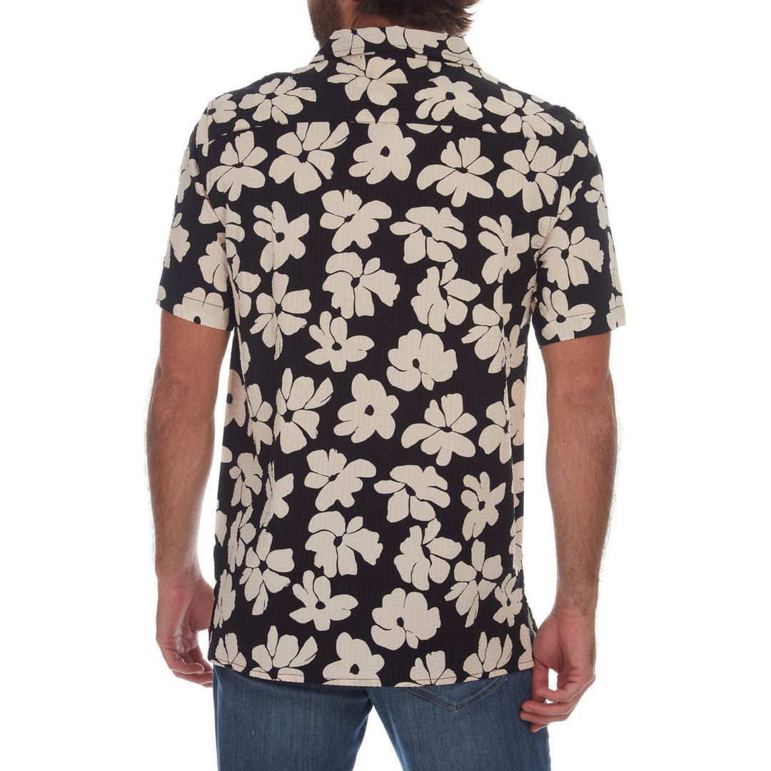 Hector Printed Seer Sucker Shirt - One Revolver Surfboards